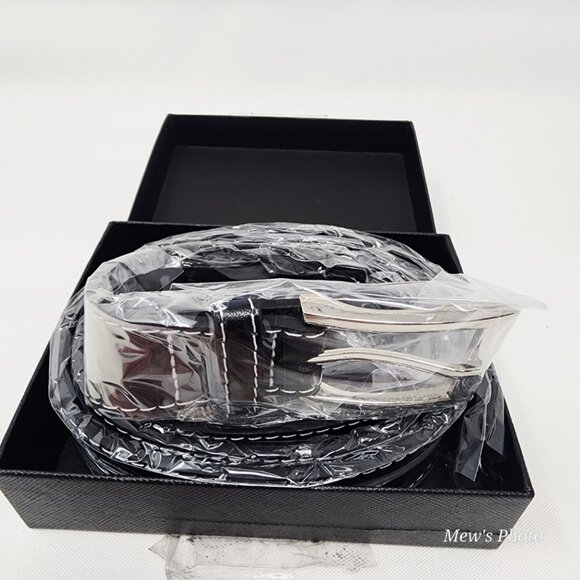 New Black Belt for Men - Picture 1 of 4